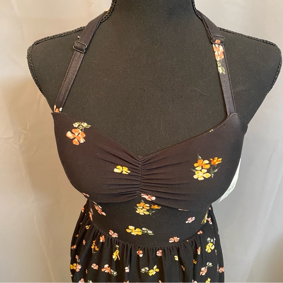 No Boundaries Floral Sweetheart Dress XS NWT - Picture 4 of 6